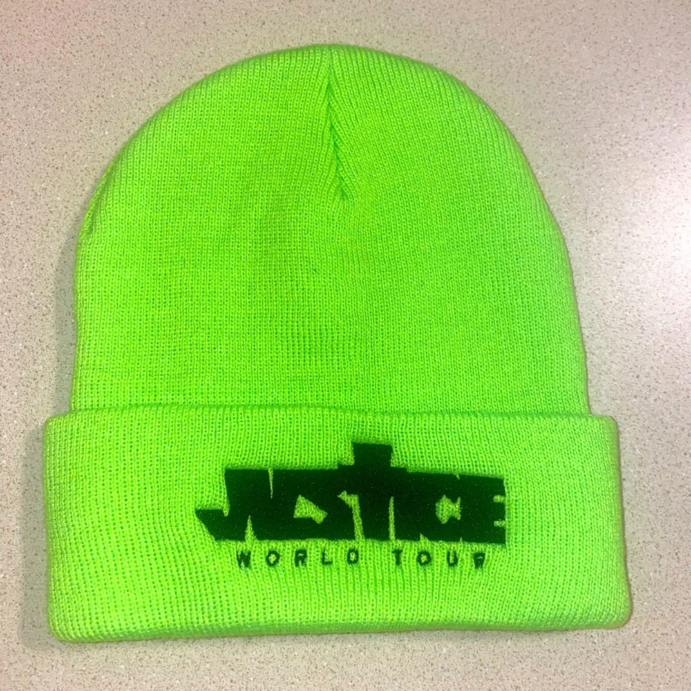 Justin Bieber, limited edition, JUSTICE TOUR  beanie
